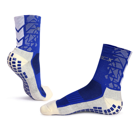 ATHOCX BLUE AND WHITE ANKLE LENGTH