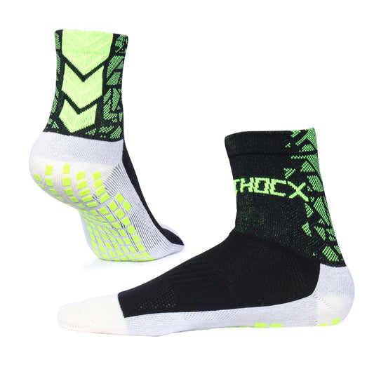 ATHOCX BLACK AND GREEN ANKLE LENGTH